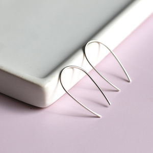 Curve Threader Earrings